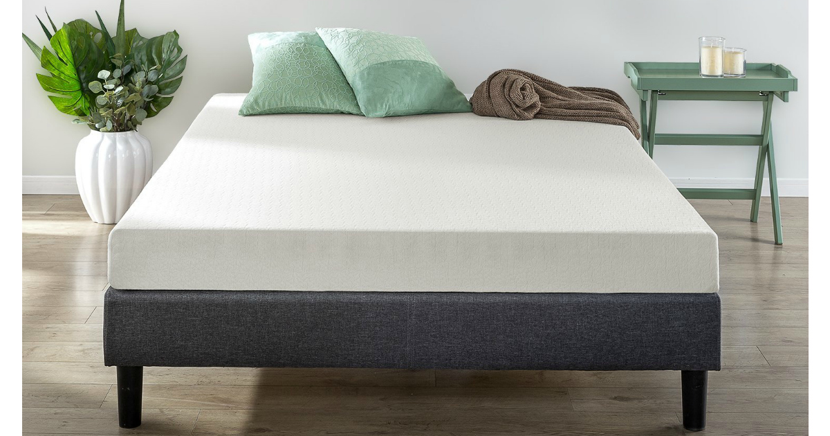 Zinus memory foam 8 deals inch green tea mattress twin