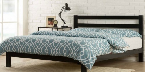 Zinus Platform Bed w/Headboard in Queen Size Only $86.57 Shipped (Regularly $146)