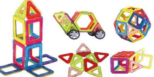 Amazon: 4DBlocks Magnetic Building Blocks 40-Piece  Set Only $19.52 Shipped