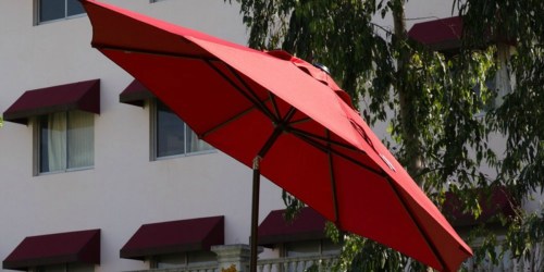 Amazon: 9-Foot Outdoor Umbrella Only $47 Shipped (Regularly $169) – Great Reviews