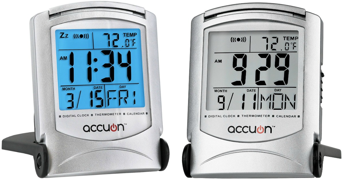 Amazon Travel Alarm Clock Only 2.67 (Ships w/ 25 Order)