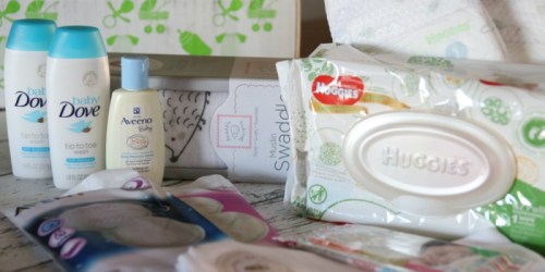 Free Amazon Baby Welcome Box Filled w/ Wipes, Diapers, Blanket, Bottle & More ($35 Value)