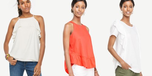 Ann Taylor Tops Just $9.94 (Regularly $50+) & More