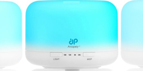 Amazon: Aropey Essential Oil Diffuser Only $9.90