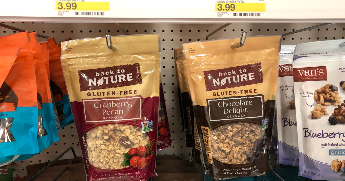 Target Shoppers Back To Nature Gluten Free Granola Just 1 79 Hip2save