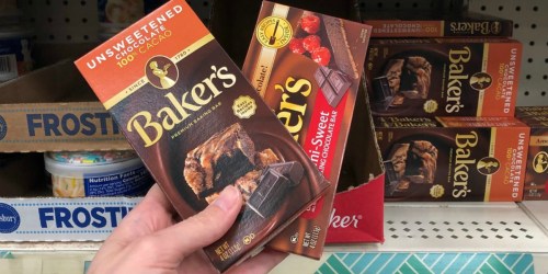 Dollar Tree: Baker’s Premium Baking Chocolate Bars Only $1