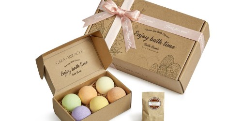 Amazon: Gara Miracle 6-Piece Bath Bomb Gift Set Only $9.59 (Just $1.60 Each)