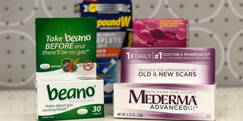 Over 40% Off Health Care Items at Target (Beano, Compound W, Mederma & More)