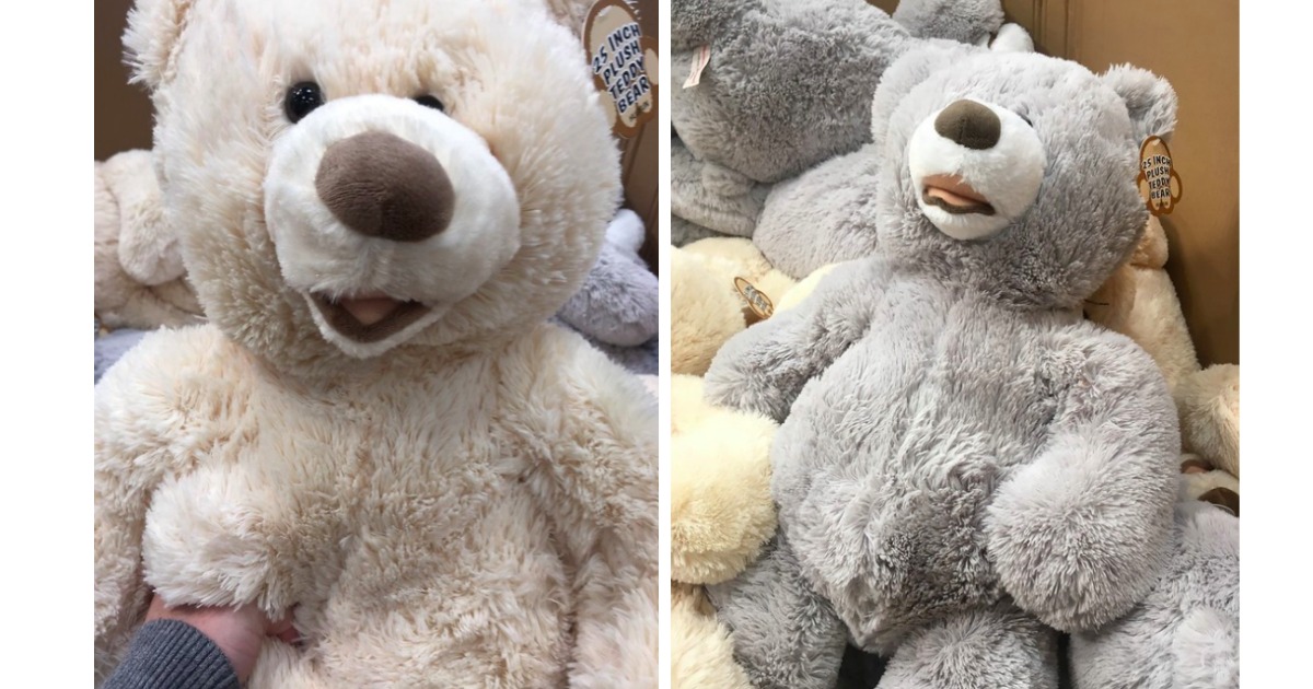 costco grey teddy bear