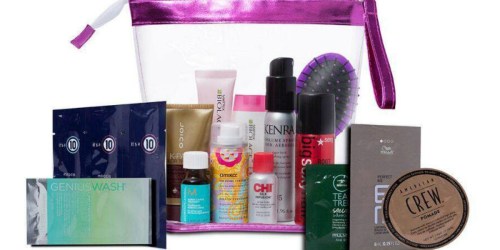 Beauty Brands 16-Piece Haircare Try Me Bag ONLY $8.98 (Over $100 Value) + More