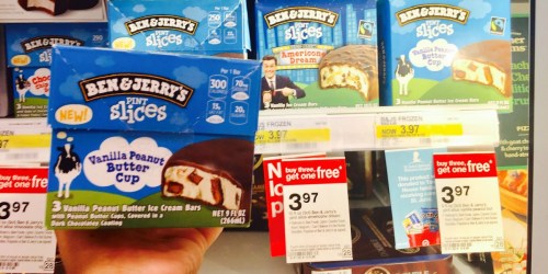 Target: Buy 3 Get 1 Free Unilever Grocery Products = Nice Deal on Ben & Jerry’s Pint Slices