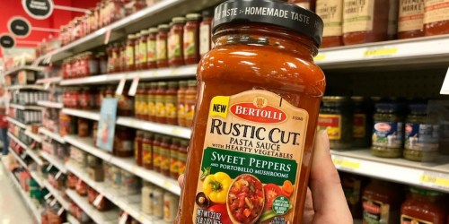 Target: Bertolli Rustic Cut Pasta Sauce Jars Only $1.69