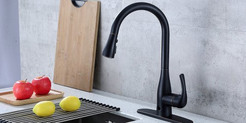 Amazon: BioBidet Hands Free Kitchen Faucet Just $127 Shipped (Regularly $239)