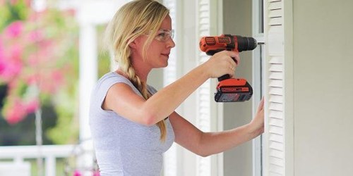 Amazon: Black + Decker Drill/Driver Combo Kit Only $59.99 Shipped (Regularly $100) & More
