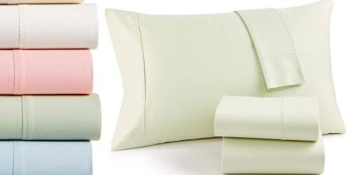 Macy’s: 4-Piece King Pure Cotton Sheet Set Just $15.99 (Regularly $80) & More