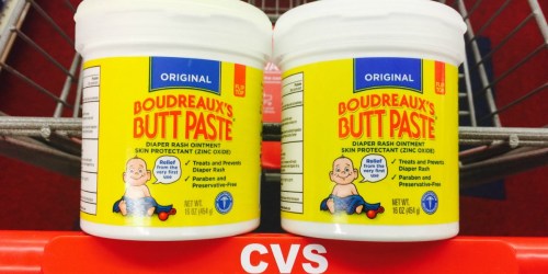 Save a Whopping 80% Off Boudreaux’s Butt Paste at CVS (After Cash Back)