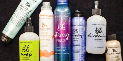$25 Off $75 Bumble And Bumble Purchase + Free Round Brush Blow Dry Set ($40 Value)