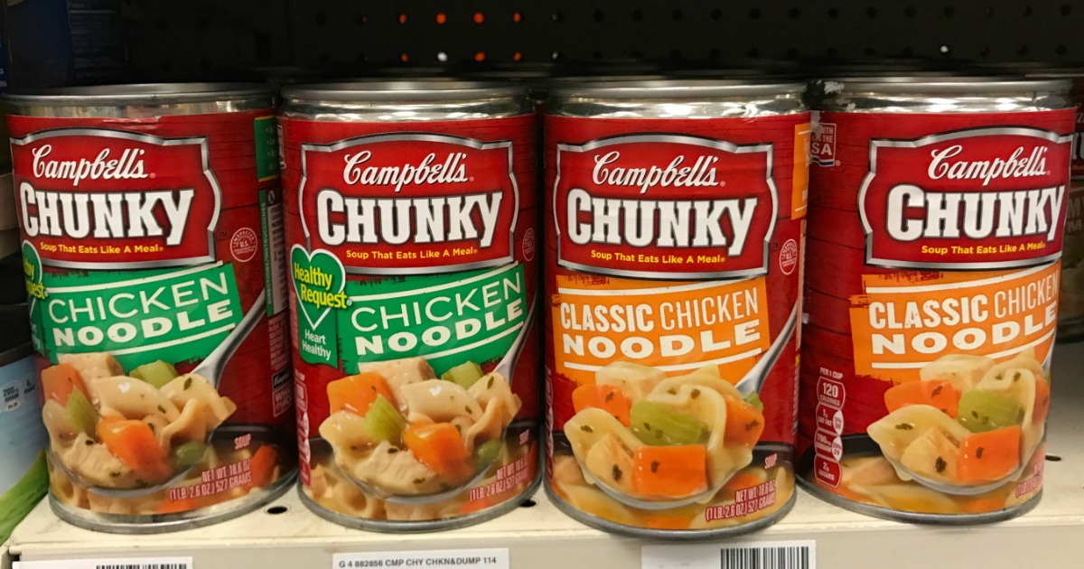 New Campbell's Chunky Soup Coupon - Only $1 at CVS