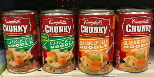 New Campbell’s Chunky Soup Coupon – Only $1 at CVS