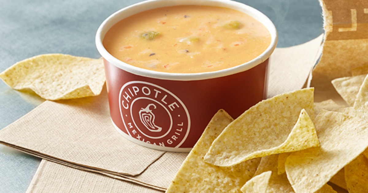 Chipotle Free Queso & Chips w/Purchase Text Offer (1st 75,000)