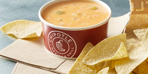 Chipotle: Free Queso & Chips w/Purchase Text Offer (1st 75,000)