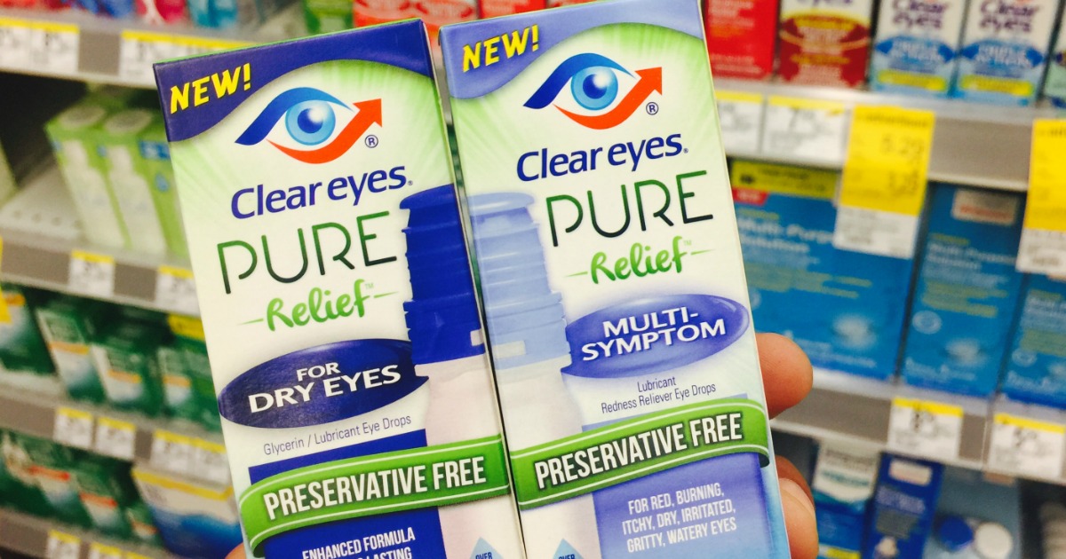 Walgreens Clear Eyes Drops as Low as FREE After Cash Back (Regularly 13+)