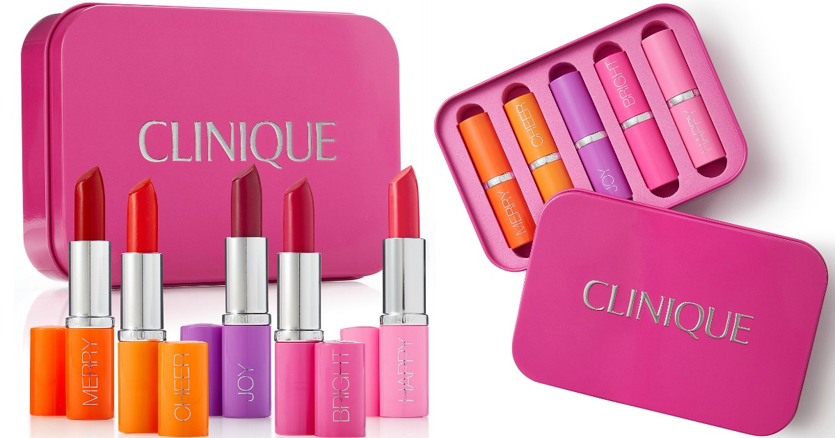macy's clinique lipstick set