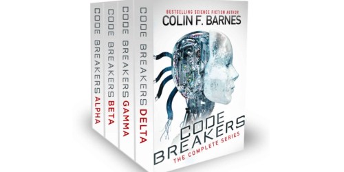 Amazon: Code Breakers Complete Series Kindle eBooks $1.20 (Only 30¢ Per eBook)