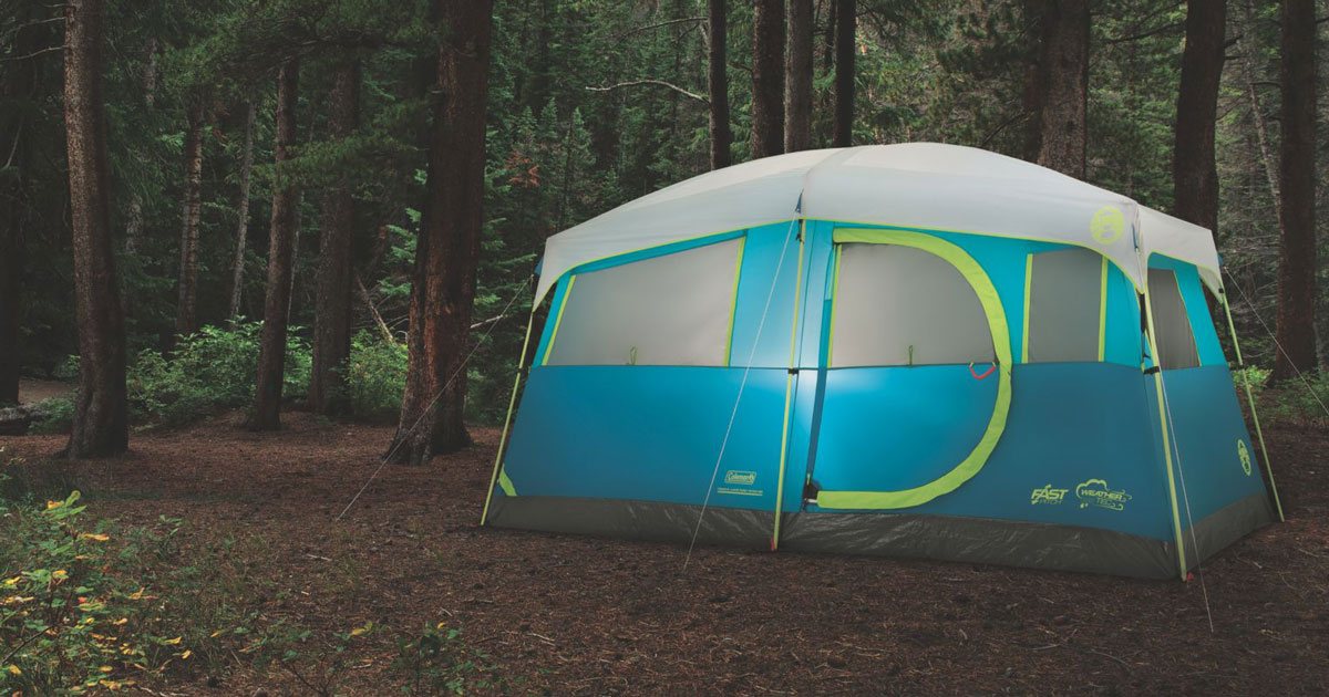 Coleman 8-Person Fast Pitch Tent w/ Closet Only $119 Shipped on Walmart ...