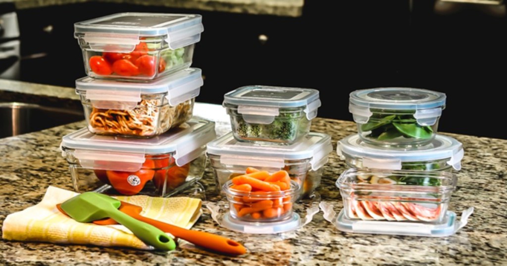 Glasslock 18-Piece Assorted Container Set Only $25.99 Shipped (Awesome ...