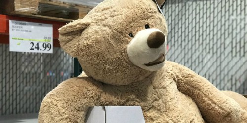 HUGE Plush Bear Only $24.99 Shipped at Costco (Great Gift Idea)