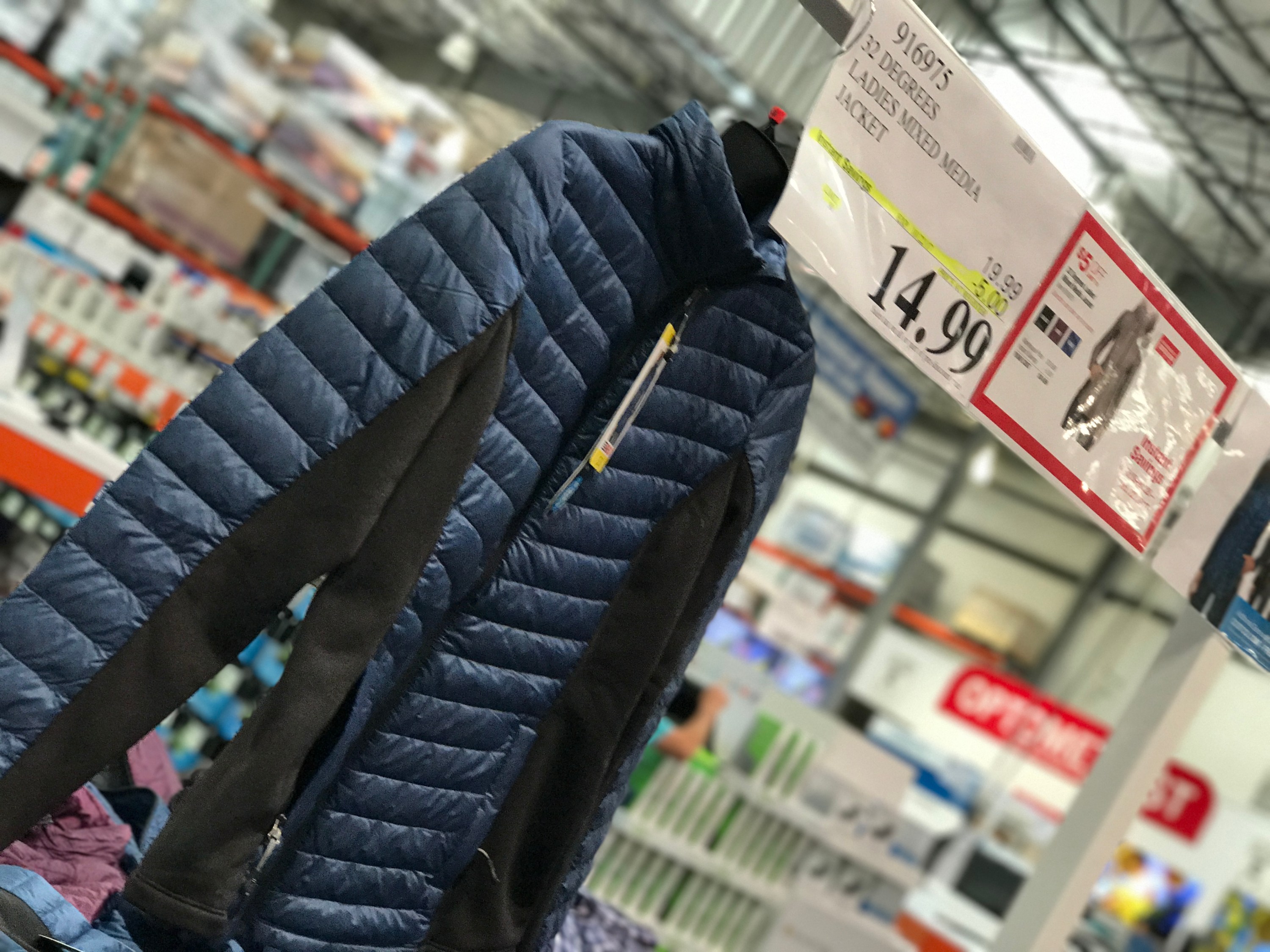 Costco Women's Down Jackets Only 14.99