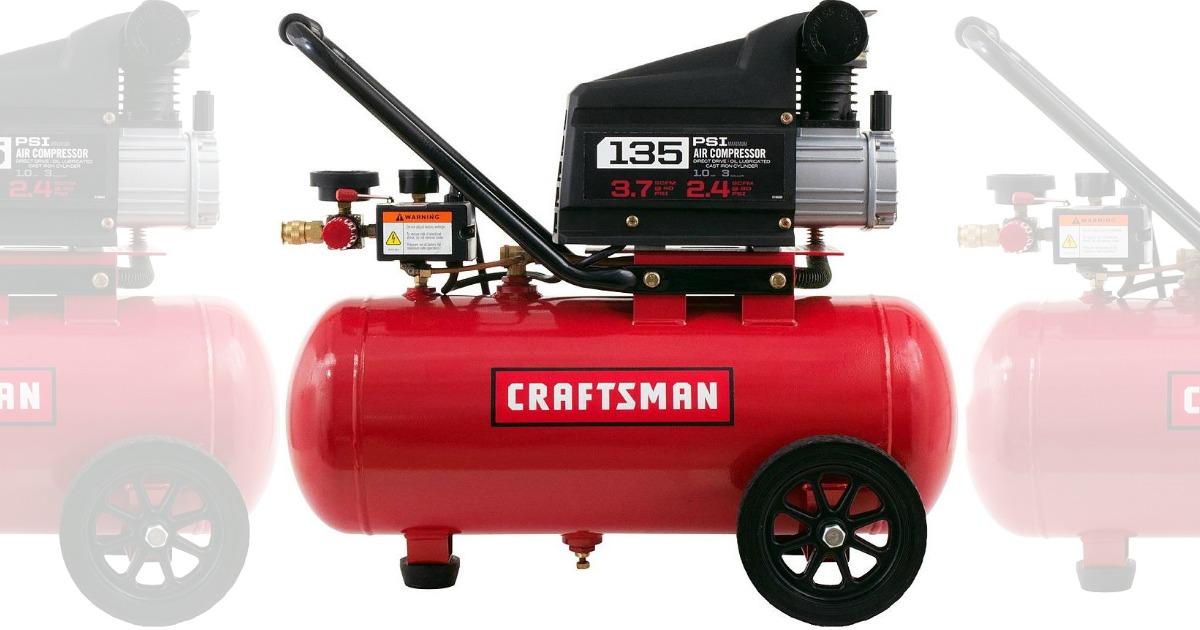 Sears: Craftsman 7-Gallon Air Compressor Only $89.92 (Regularly $180 ...