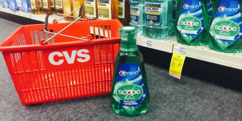 CVS Shoppers! Crest Mouthwash 1-Liter Bottles ONLY $1.29 (After Rewards)