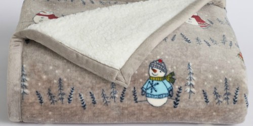 Kohl’s Cardholders: Cuddle Duds Sherpa Fleece Throws Only $17.49 Shipped (Regularly $50)