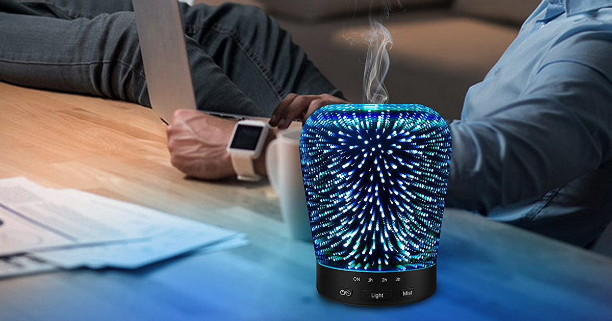 Amazon Aromatherapy Essential Oil Diffuser Only 29.99 Shipped