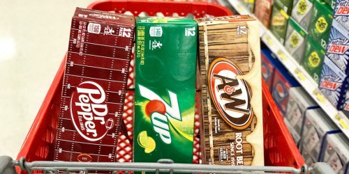 Target Shoppers! Soda 12-Packs Only $2.17 After Gift Card (Just Use Your Phone)