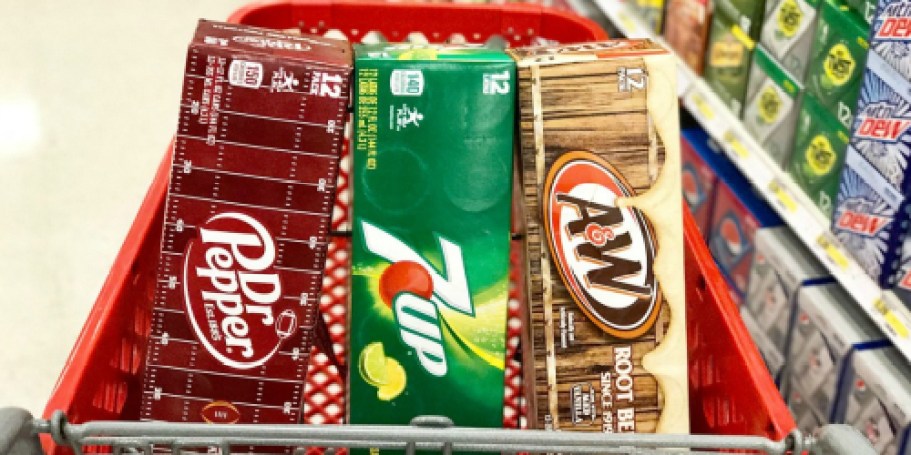 Soda 12-Packs Only $4.75 Shipped on Amazon (Dr Pepper, 7UP, Sunkist, & More)