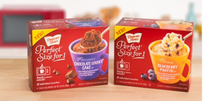 FREE Duncan Hines Perfect Size Product Coupon