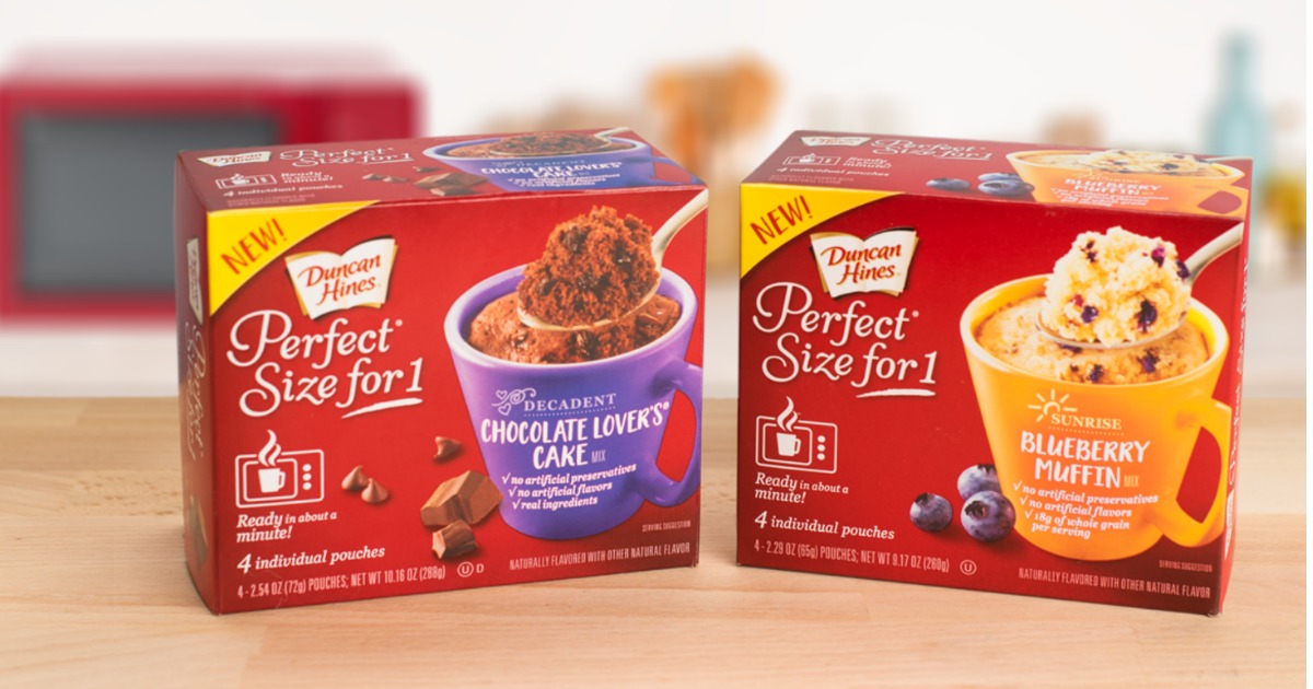 FREE Duncan Hines Perfect Size Product Coupon