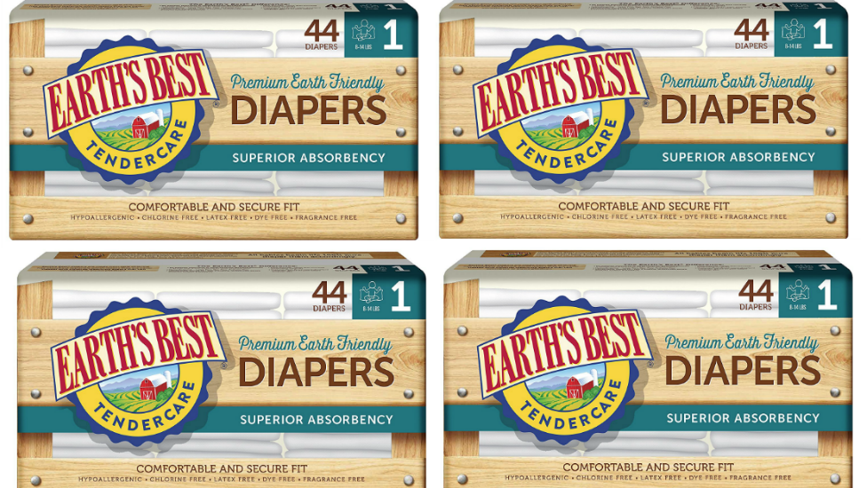 earth's best diapers size 1