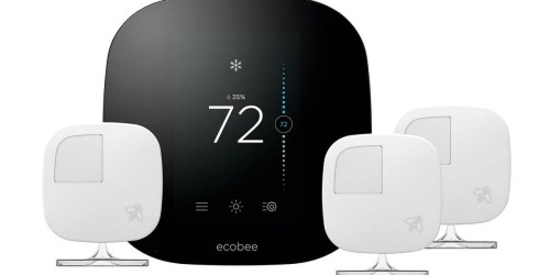 Costco Members! ecobee Smart Thermostat with 3 Room Sensors Only $199.99 Shipped