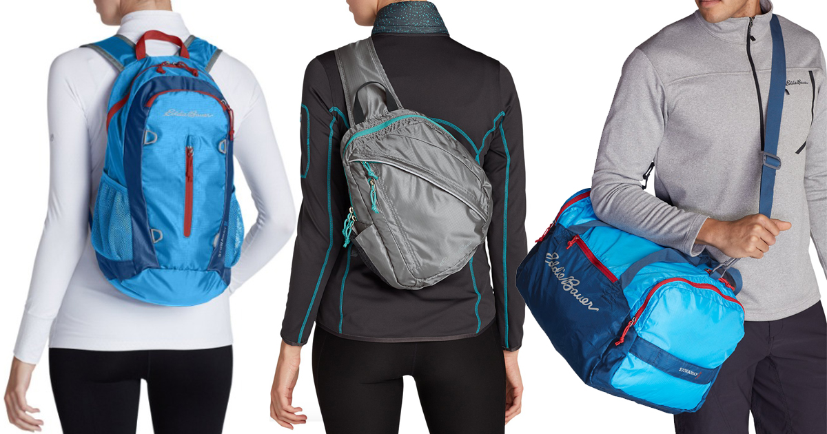 Eddie Bauer: Extra 50% Off Clearance = Stowaway Sling Bag Only $10 ...