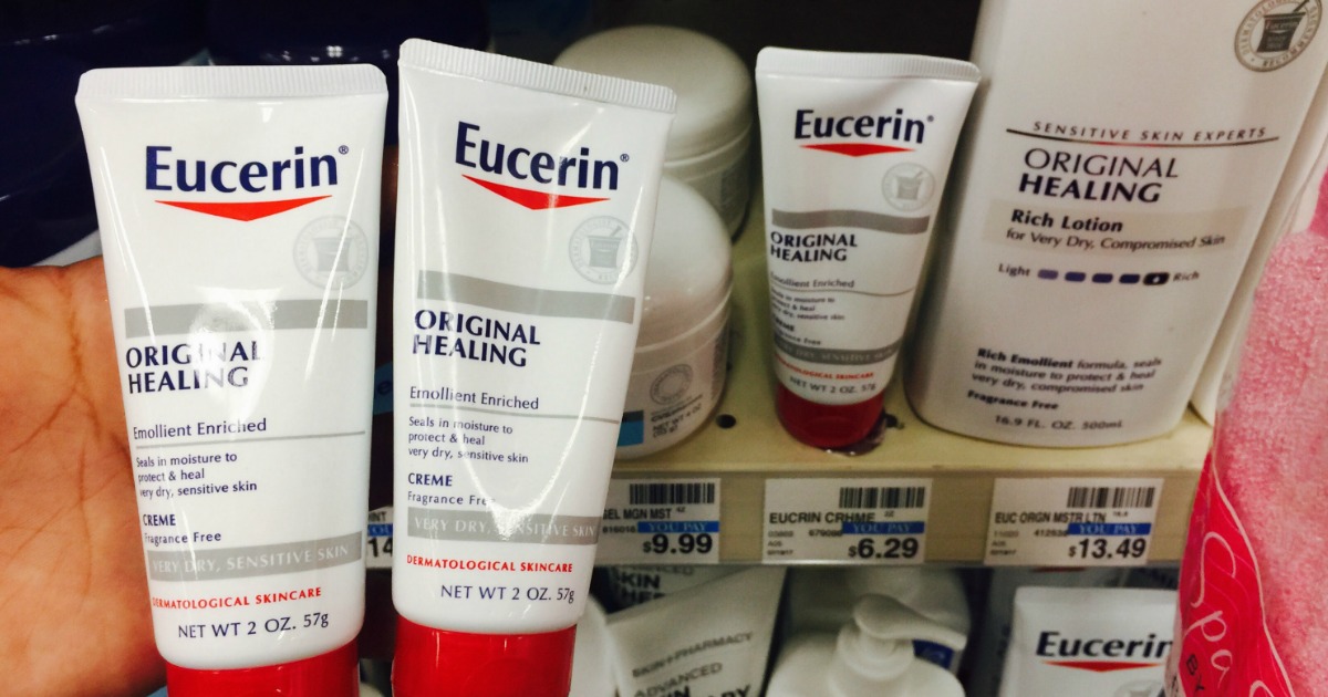 CVS Eucerin Healing Lotion Only 79¢ After Rewards (Starting 10/22)