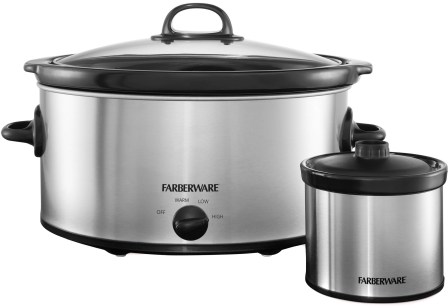 Farberware 6-Quart Slow Cooker AND Mini Dipper ONLY $13.99 (Regularly $21)
