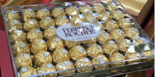 Costco Warehouse: Ferrero Rocher Chocolates 48-Count Package ONLY $8.99 (Great Gift Idea)