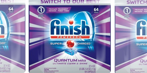 Amazon: Finish Quantum Max 64 Count Pack Only $9.73 Shipped (Just 15¢ Per Tab)