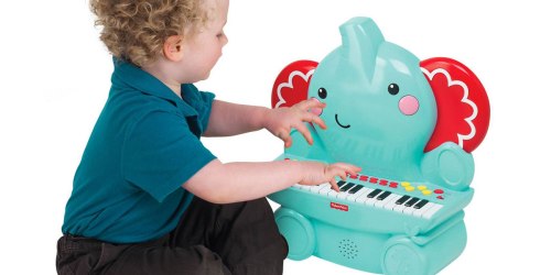 ToysRUs.com: Fisher Price Elephant Piano OR 4-Foot Step-On Floor Keyboard Just $19.99 Each