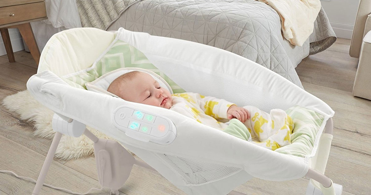 FisherPrice Deluxe Rock 'n Play Sleeper Only 69.99 Shipped (Control