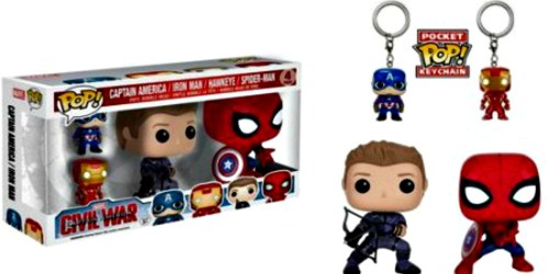 Walmart: Funko Pop! Marval Captain American 4-Pack Only $6.93 (Regularly $15)